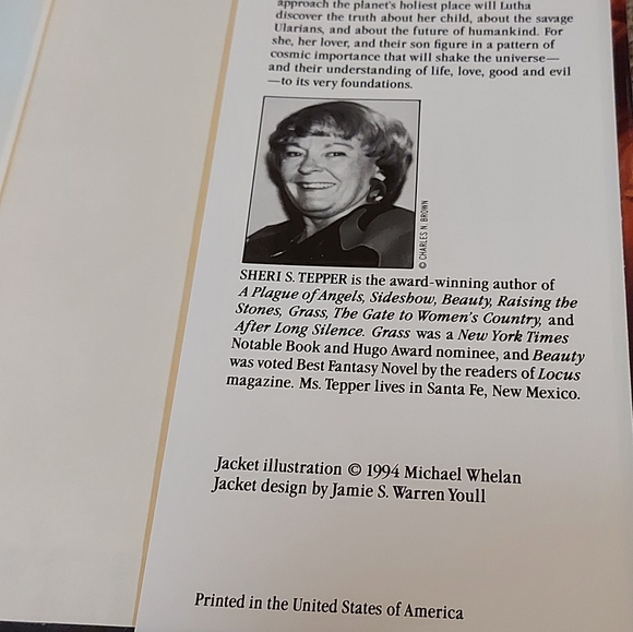 Vintage Hardcover Book- Shadow's End by Sheri S. Tepper - Picture 6 of 6